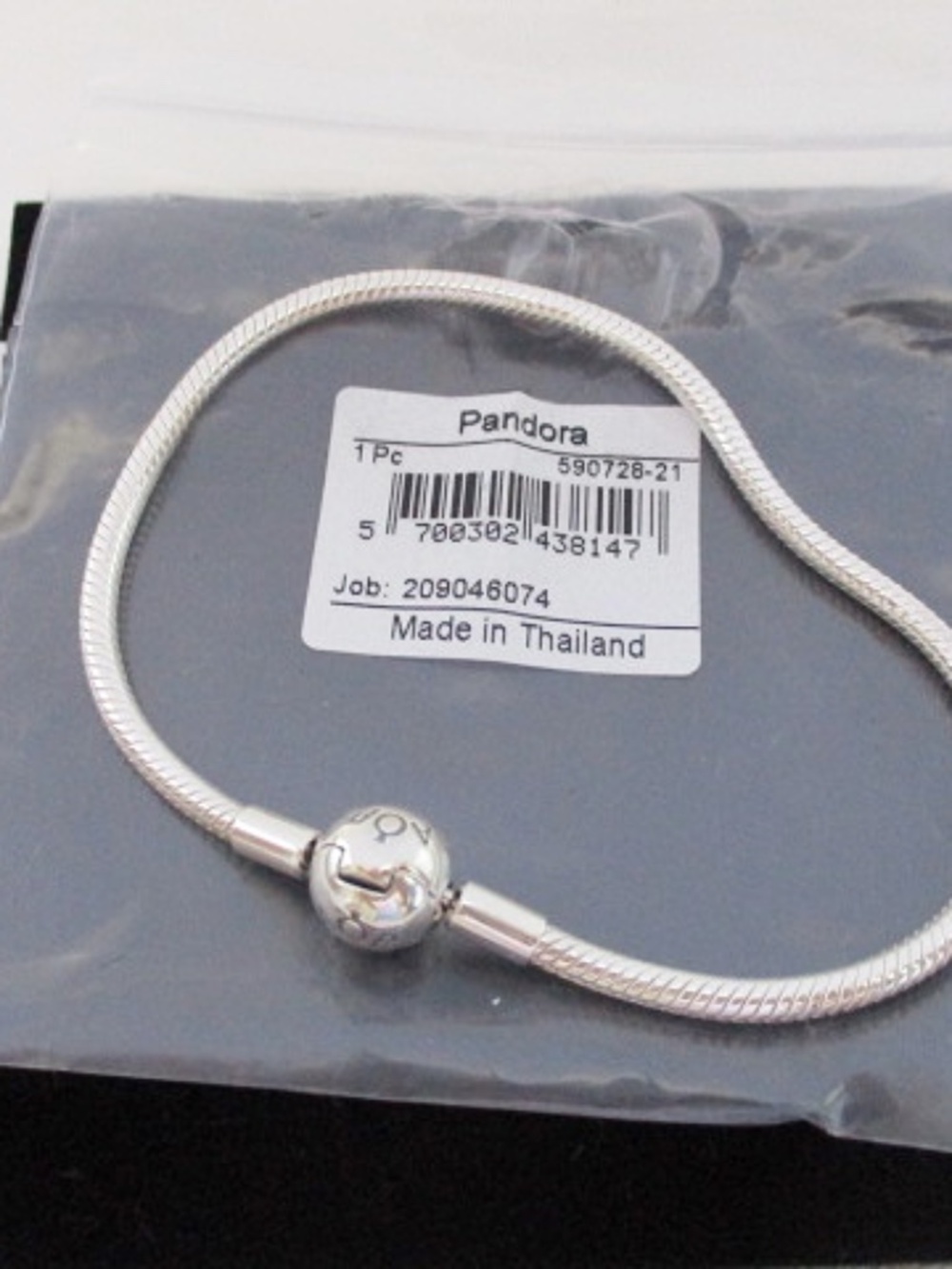 PANDORA - Moments Snake Chain Bracelet